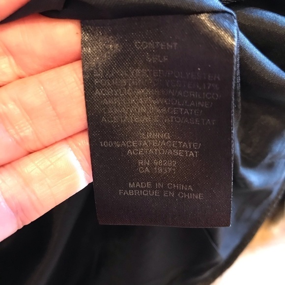 Tibi Simona Jacquard Black Dress Size 6 - Picture 10 of 10